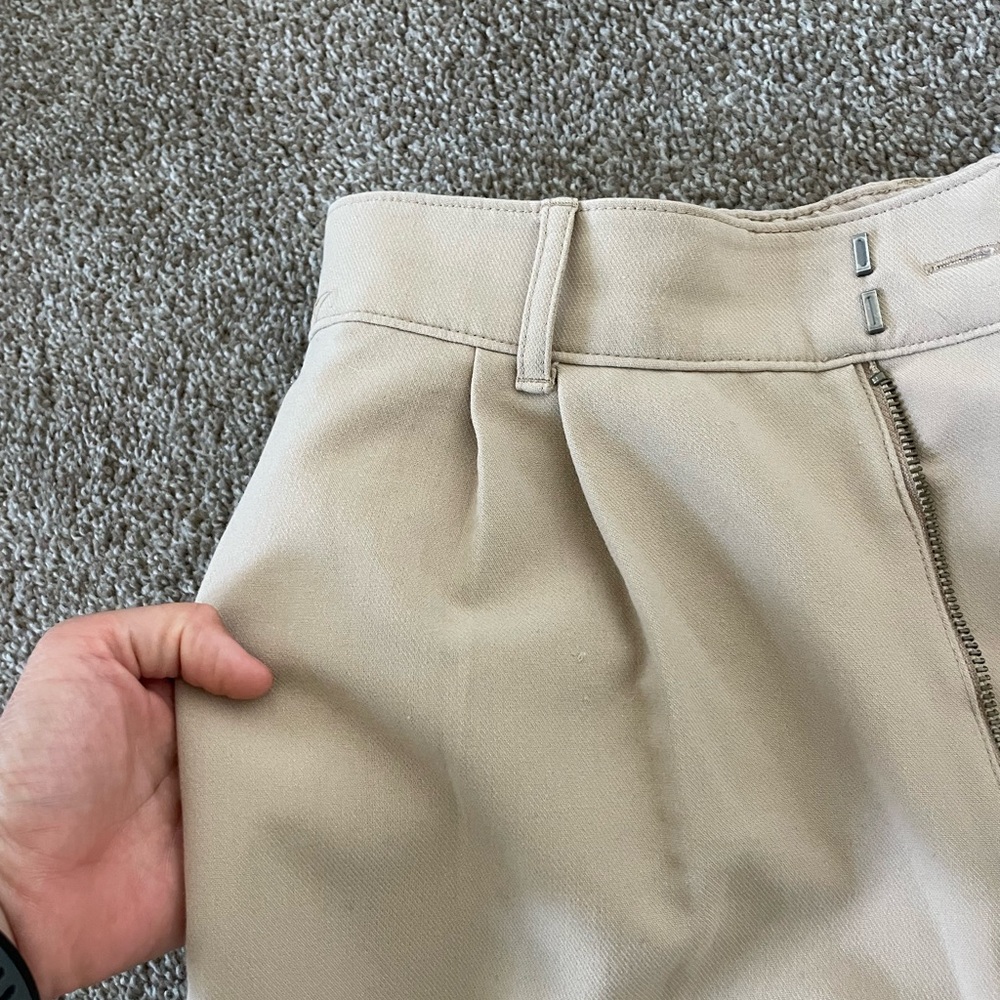 Abercrombie & Fitch Women's Wide Leg Trousers in Beige - Picture 9 of 11